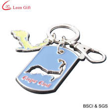 Wholesale Enamel Keychain Dog Tag Keychain (LM1428)